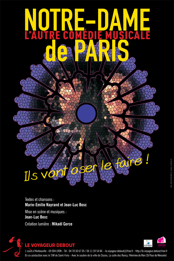 Affiche Notre-Dame de Paris, l'autre comédie musicale