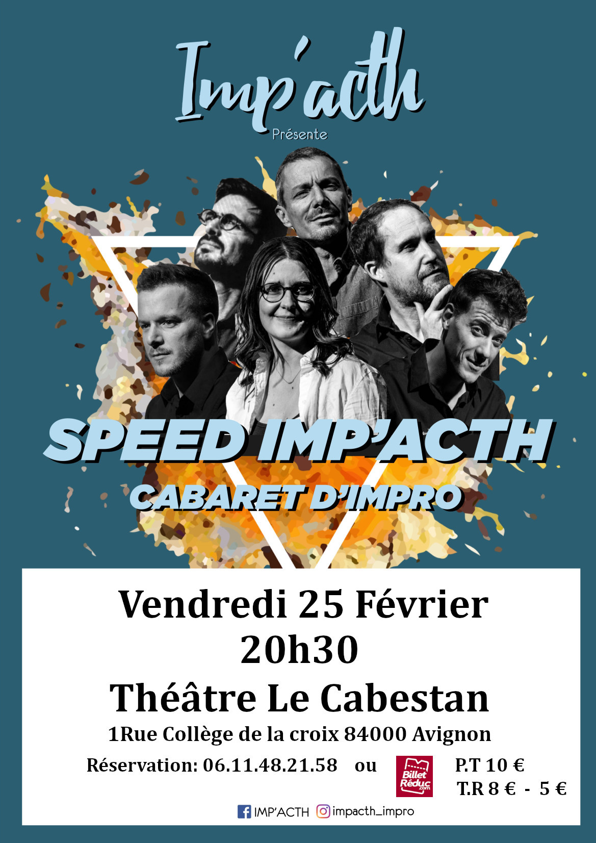 Affiche Speed Imp'acth 25/02/2022