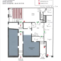 Plan du théâtre le Grand Pavois