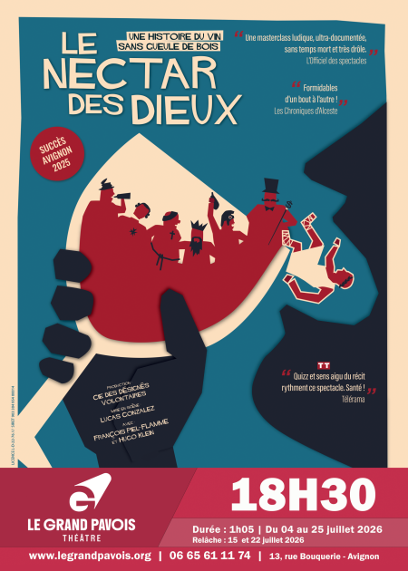 Affiche du spectacle le Nectar des Dieux
